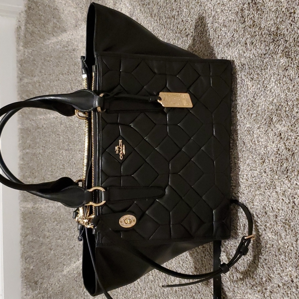 Coach Quilted Crosby